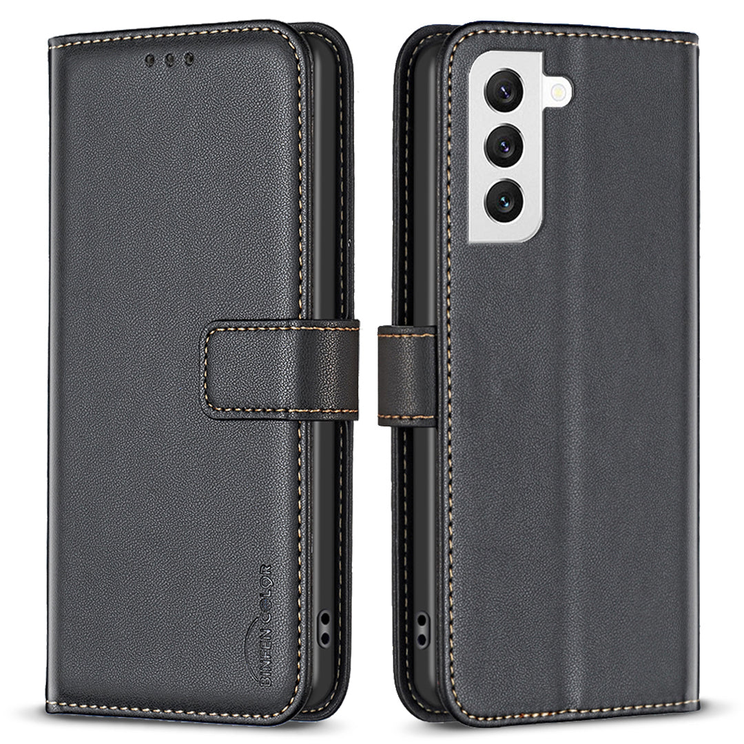 BINFEN COLOR BF17 For Samsung Galaxy S21 5G PU Leather Phone Cover Wallet Stand Magnetic Closure Phone Case BINFEN COLOR BF17 For Samsung Galaxy S21 5G PU Leather Phone Cover Wallet Stand Magnetic Closure Phone Case